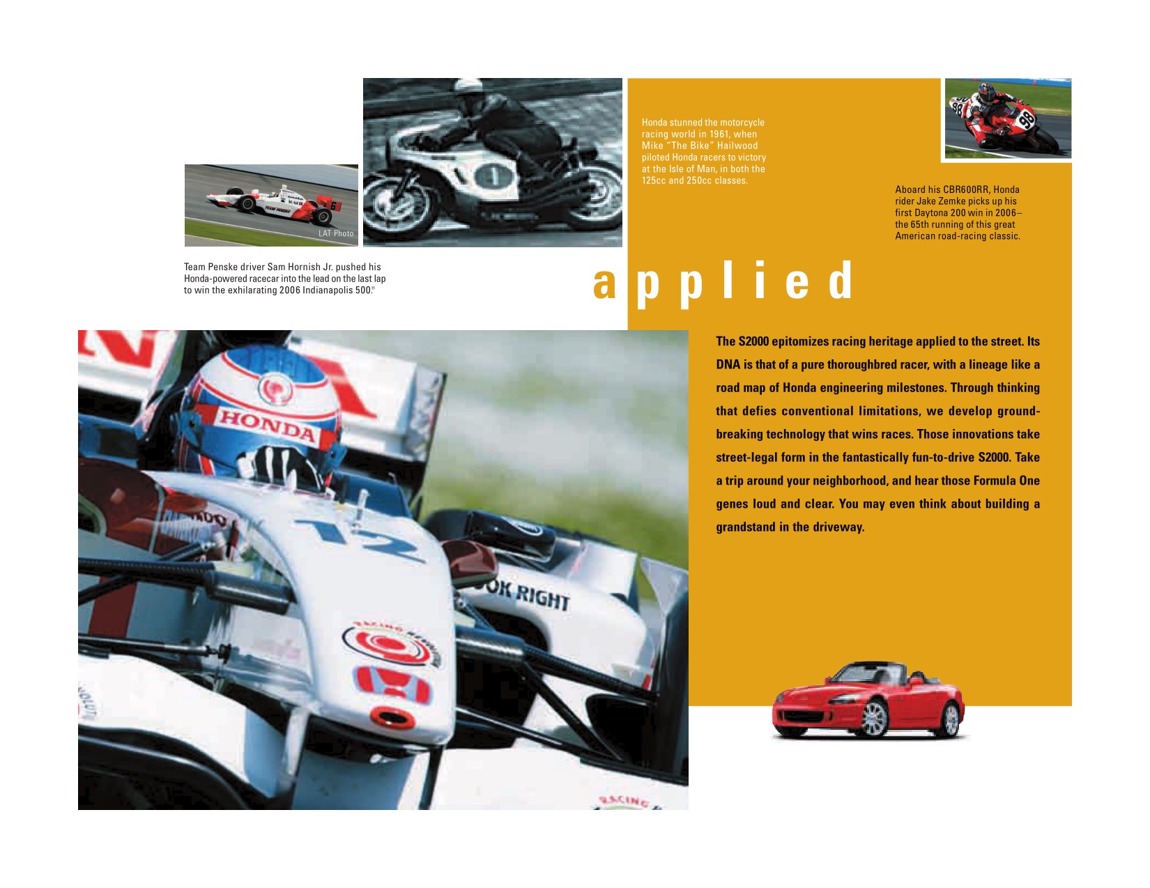 2007 Honda S2000 Brochure Page 7